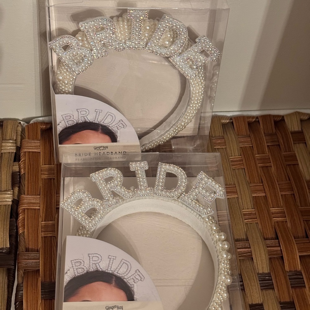 Pearl Bride Headband - Selling individually can buy one for $20 or two for $35